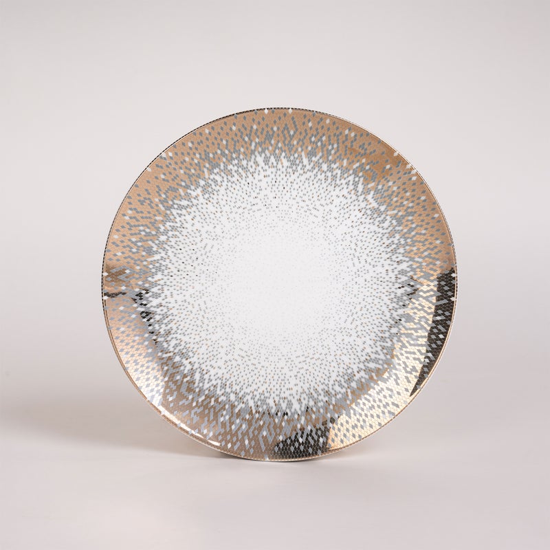 لا ميسا طقم عشاء بورسلان عالي الجودة من لا ميسا أبيض 18 قطعة - Image 4