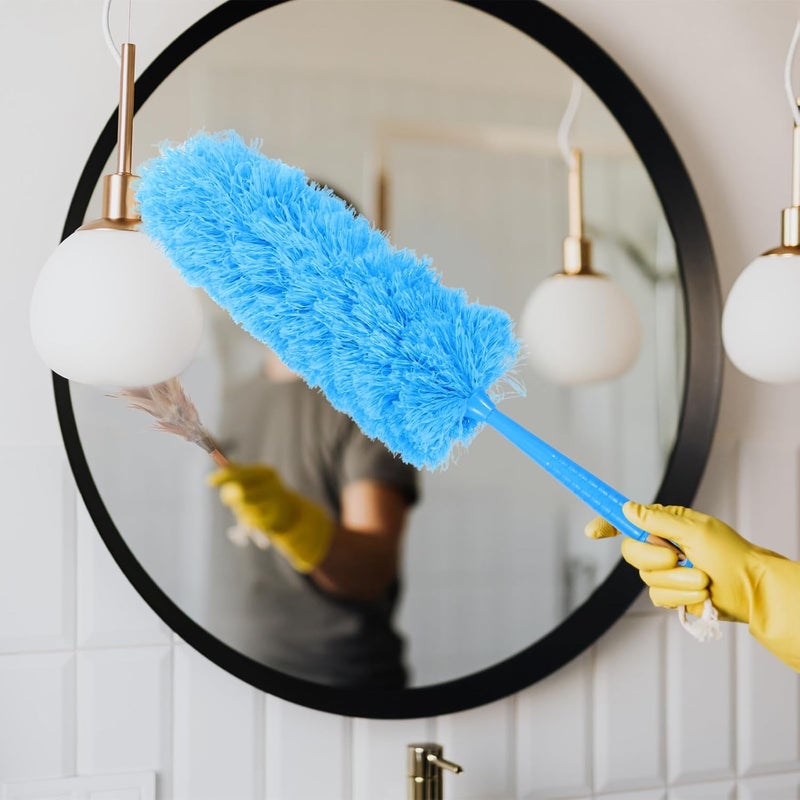 Ultra-fine Plumage Duster Brush Bendable Cobweb Remover Household Dusting Tool for Home Cleaning Without Handle - Image 5