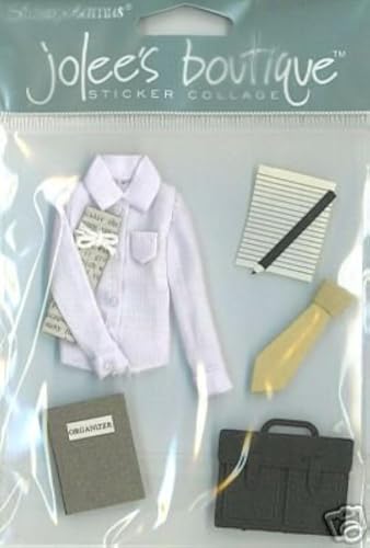 EK Success Jolee's Boutique 3D Embellished Sticker AT THE OFFICE For Scrapbooking, Card Making & Craft Projects - Image 3