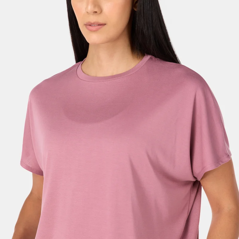 Sun And Sand Sports Purple Women's Feather T-Shirt for Women | Best Price UAE
