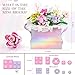HIGH GODO Flowers Bouquet Building Set Flowers Basket Building Blocks with Light 706PCS Botanical Building Kit Anniversaries Birthday Gift for Women Girlfriend Adults 14 - Image 4