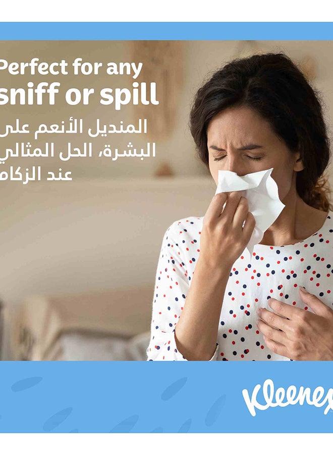 Kleenex مناديل كلينكس للعناية اليومية - عبوة من 30 صندوق، 170 ورقة × 2 طبقة - Image 1