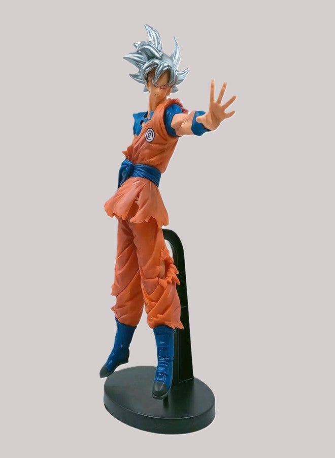 Awestuffs Gokuu Ultra Instinct Large Action Figure Limited Edition Figure Manga Toy Collectible (Gokuu Ultra Instinct 10th Anniversary Edition) - Image 3