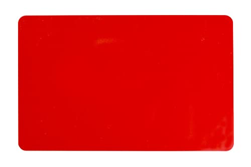 easyIDea Pack of 100 Red CR80 PVC Cards | 30 mil by easyIDea - Image 3