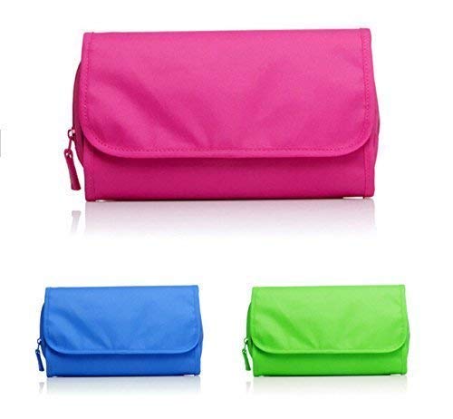 AVIROM Travel Hanging Toiletry Organizer Bag  Cosmetic Makeup  Bathroom Accessories Kit  Recommended for Travelers  Assorted Colurs - Image 4