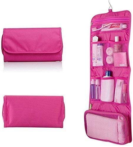 AVIROM Travel Hanging Toiletry Organizer Bag  Cosmetic Makeup  Bathroom Accessories Kit  Recommended for Travelers  Assorted Colurs - Image 5