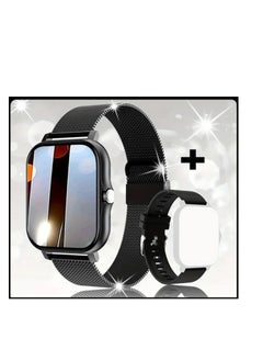 AROAQ Smart Watch, BlackSemilan Waterproof Fitness Tracker Watch, Bluetooth Calls Digital Smartwatch, Large Display Wristwatch Watches For Men And Womwn  - Image 5