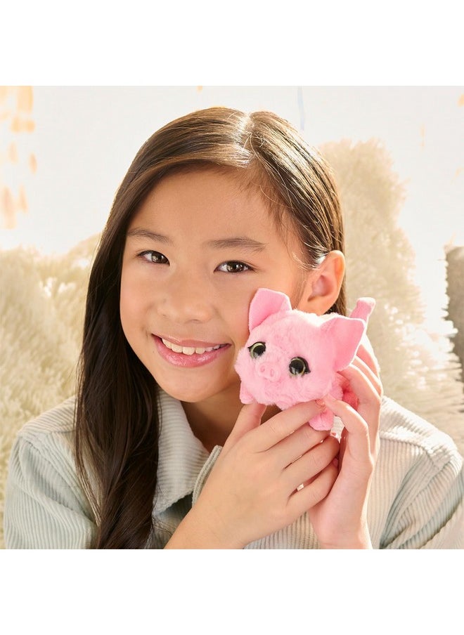 جست بلاس لعبة تفاعلية من Furreal My Minis Piglet، خنزير صغير من القطيفة مع الحركة، وردي، دمية قطيفة ناعمة، ألعاب للأطفال من سن 4 سنوات فما فوق  - Image 2