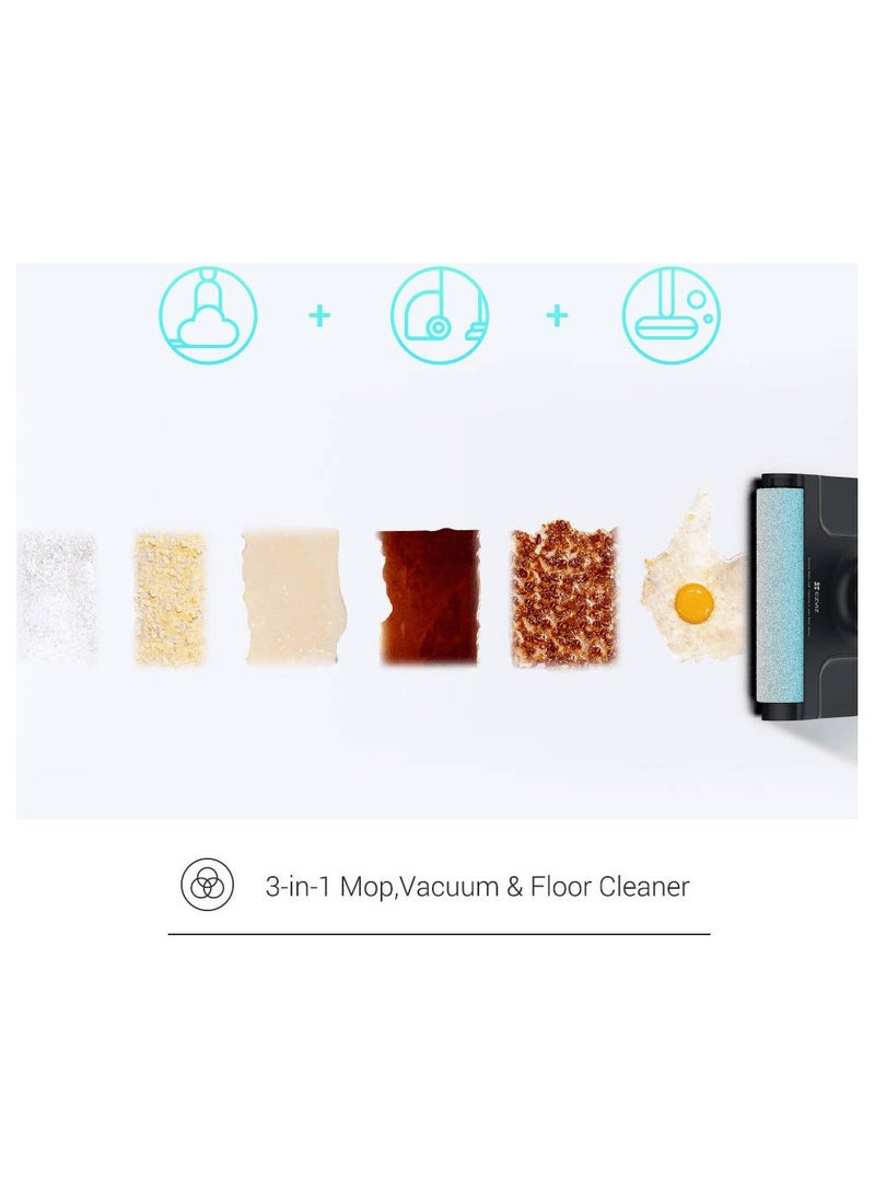 EZVIZ - RH1 Smart Cordless Wet & Dry Vacuum Cleaner, 45000RPM Fan Motor Speed, 4000mAh Battery Capacity, 700mL Clean Water, Black - Image 1