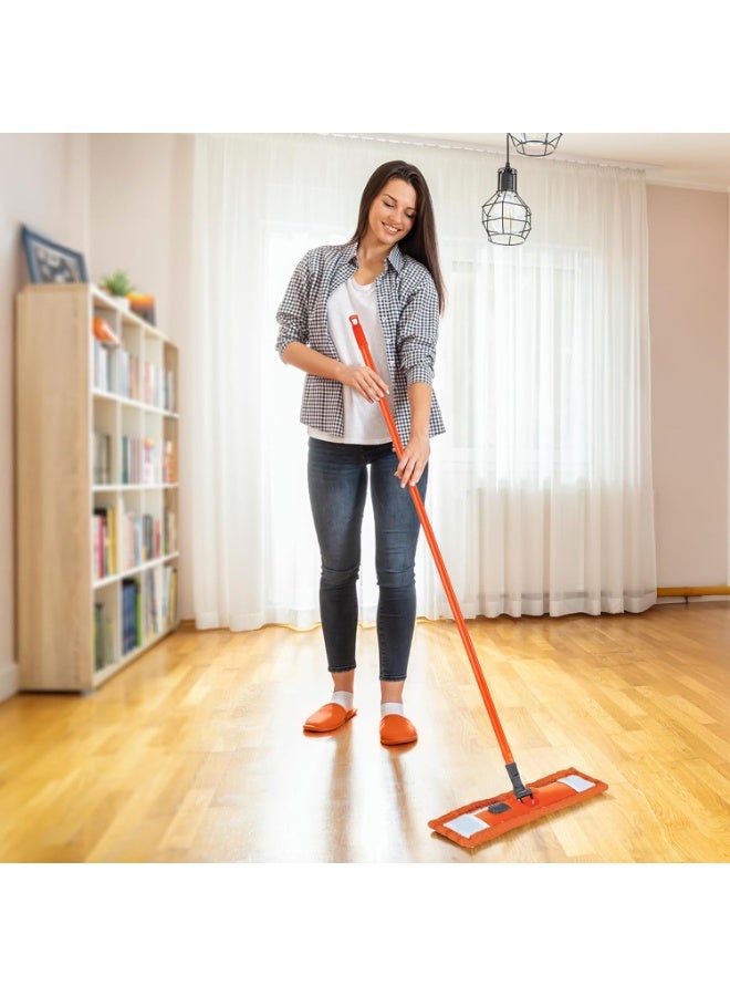 Macromax Fiesta Floor Cleaning System Flat Mop 360° Rotating Microfiber Floor Mop - Image 3