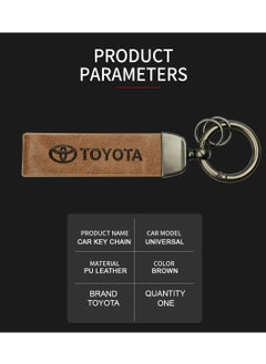 Car Key Chain Super Finish Metal Ring PU Leather Strap Keychain Home Key Chain Car Keychain TOYOTA - 1Pcs - pzsku/Z7212E38C7555339BCB04Z/45/_/1705338023/a683ea21-970a-4b82-8446-a97945d8b917