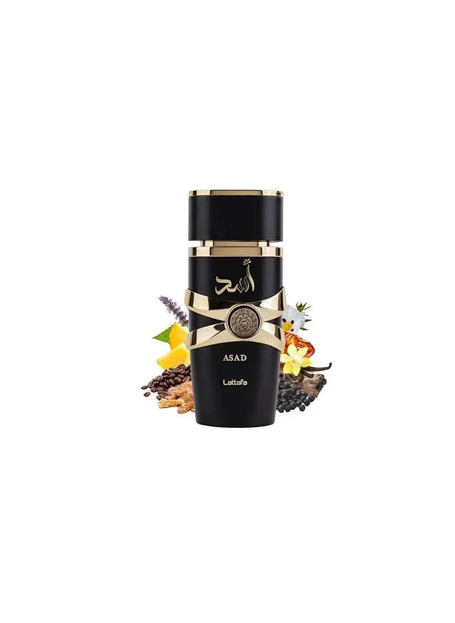 Asad by Lattafa for men, Eau de Parfum 100ml