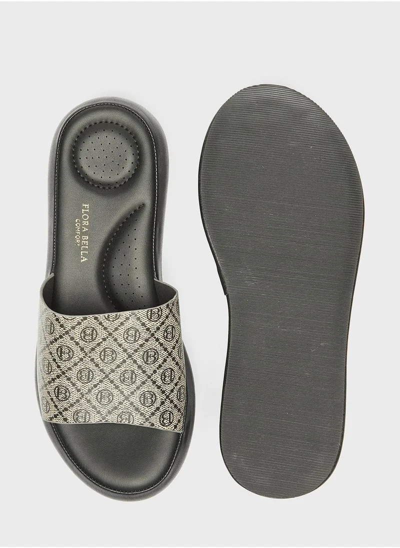 shoexpress Single Strap Flat Sandals