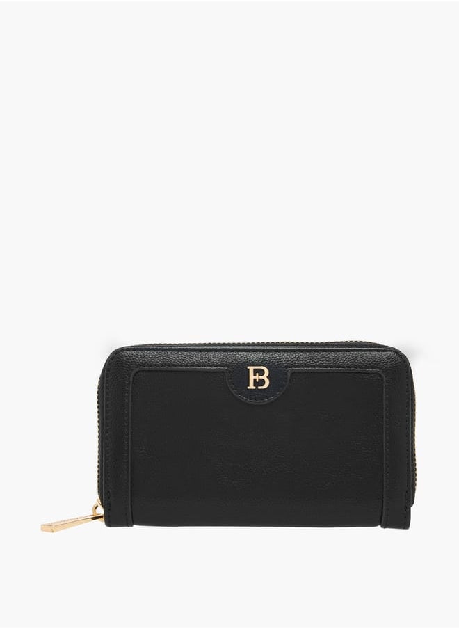 Flora Bella By Shoexpress Women Solid Wallet with Zip Closure  - Image 1