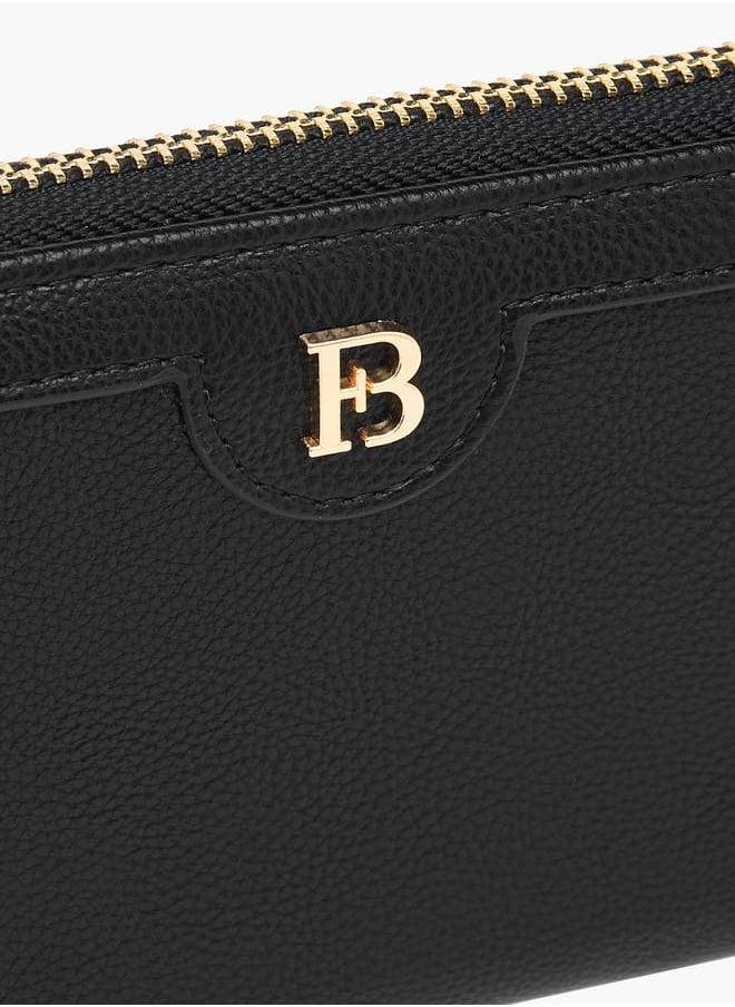 Flora Bella By Shoexpress Women Solid Wallet with Zip Closure  - Image 2