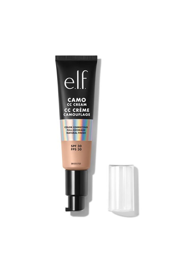 elf Camo CC Cream, Color Correcting Medium-To-Full Coverage Foundation with SPF 30, Light 280 N, 1.05 Oz (30g) - Image 1
