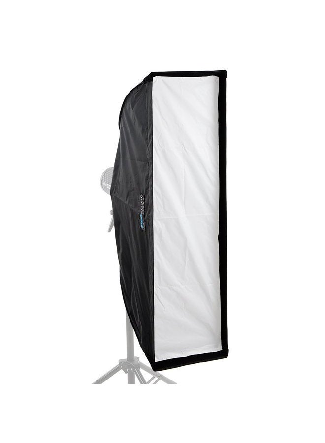 Fotodiox صندوق ضوء شريطي EZ-Pro 9x36 (22x90 سم) - صندوق ضوء شريطي قابل للطي مع حلقة سرعة Elinchrom للتوافق مع Elinchrom - Image 1