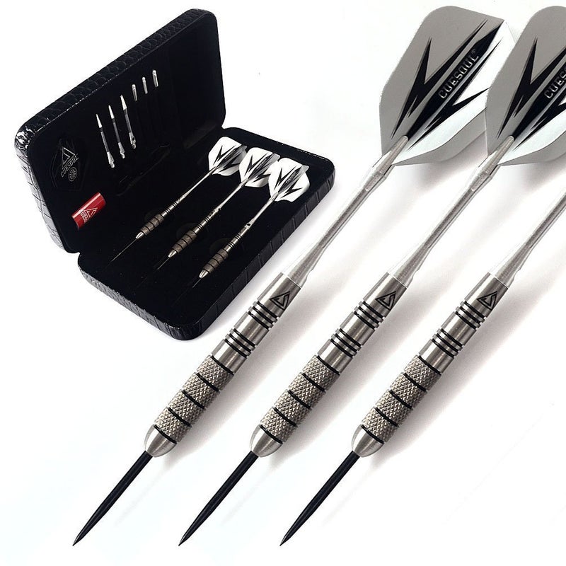 CUESOUL 30/28/26 Grams Tungsten Steel Tip Darts Set 95% Tungsten - Image 1