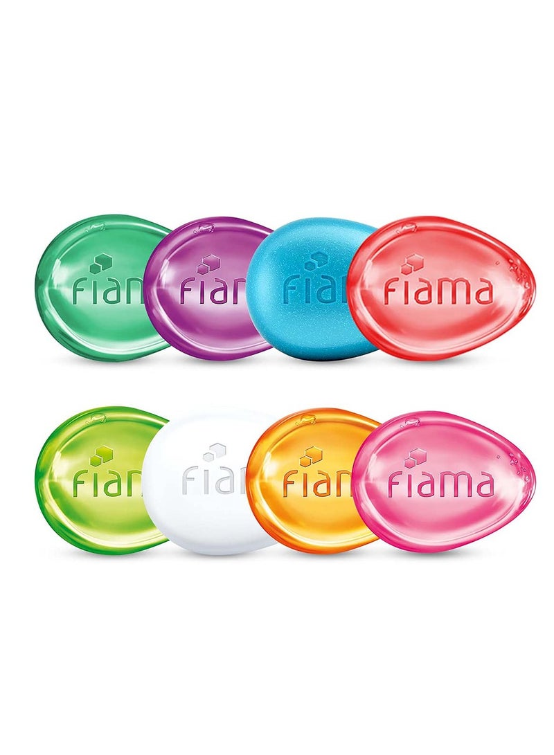 Fiama Gel Bathing Bar Mega Celebration Pack With 8 Unique Gel Bars Skin Conditioners For Moisturized Skin 1000g 125g  Pack of 8 Soap for Women and Men For All Skin Types - Image 2
