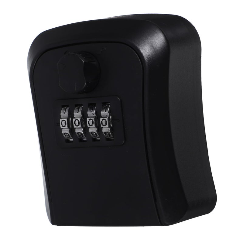 Portable Wall Mounted Key Lock Box Combination Code Safe For Keys Black 9 40X7 90X4 50CM - Image 2