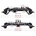 G.T.R RC RC Crawler with Machined Aluminum Front and Rear Portal Axles for Vanquish VS410 Phoenix F10 LCG Chassis Silver Axle F and R - Image 4