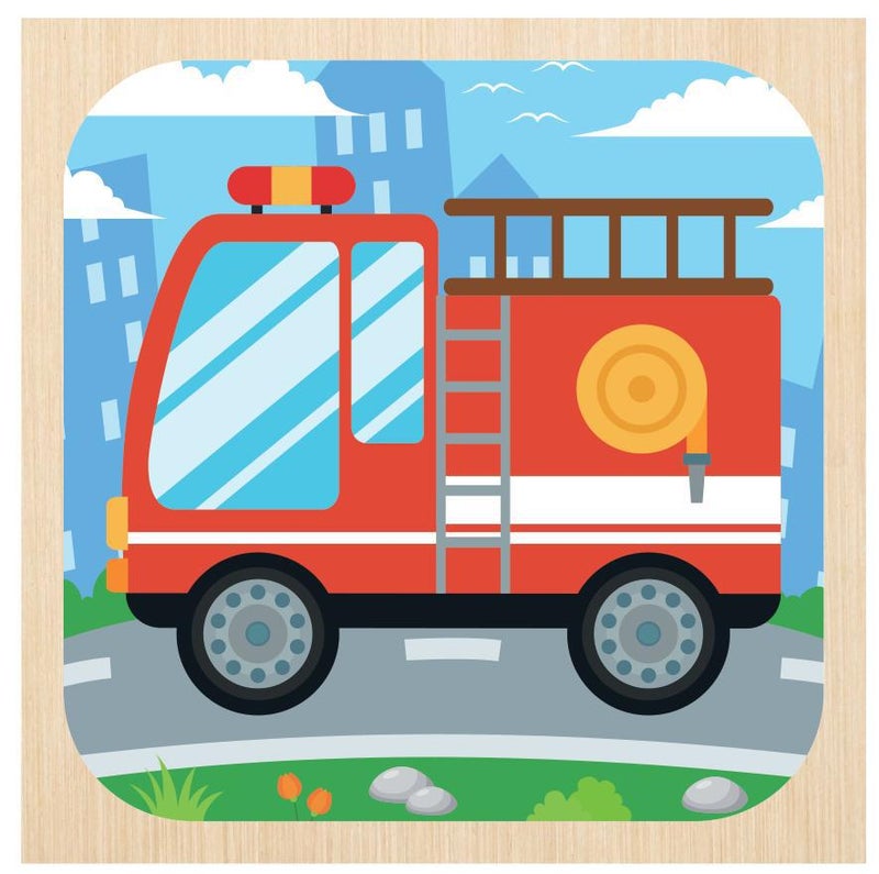 Popular Wooden 3D Wooden Board Kidsren'S Matching Puzzle Toddler Enlightenment Building Blocks Educational Toys - Image 1