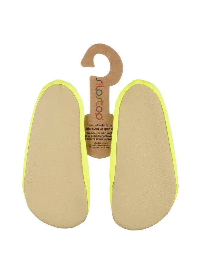 Slipstop Neon Yellow kids Shoes Perfect for Gardening