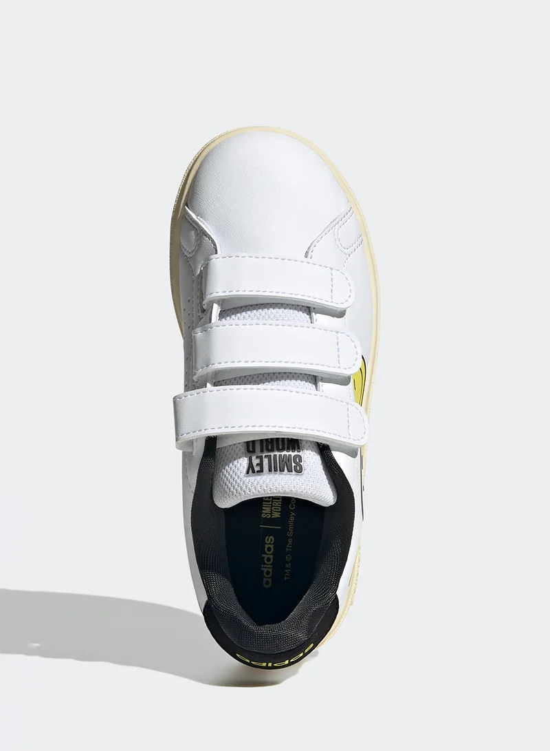 adidas سنيكرز ادفانتج سمايلي للأطفال