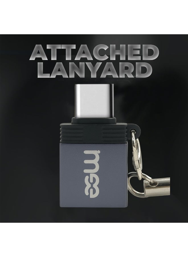 iMee MSE USB Type-C OTG Adapter, USB-C to USB Converter for Smartphones & Tablets, Universal Compatibility with Flash Drive, Keyboard, Mouse & More, Durable Plug & Play Mini OTG Connector - IM-229 - Image 4