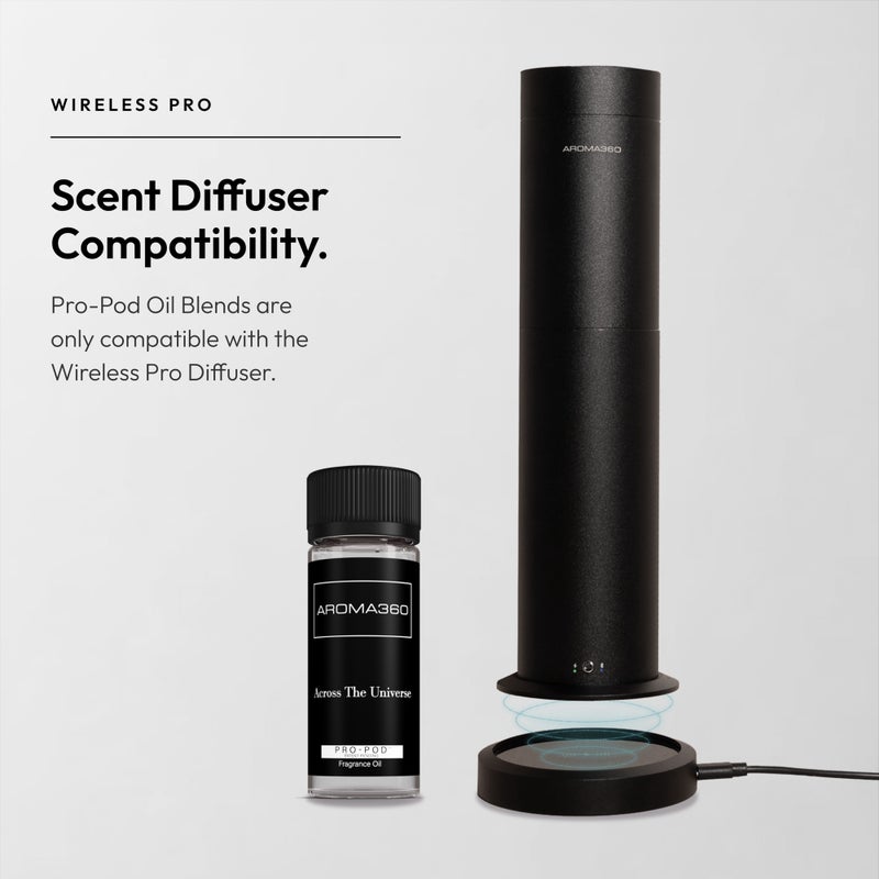 AROMA360 Across The Universe Pro-Pod Oil Blend - Hotel Inspired for Luxury Essential Oil Diffusers - Aromatherapy Scent Diffuser Oil - Eucalyptus, Citrus, and Soft Florals - 50 mL, 1.7 fl oz - Image 2