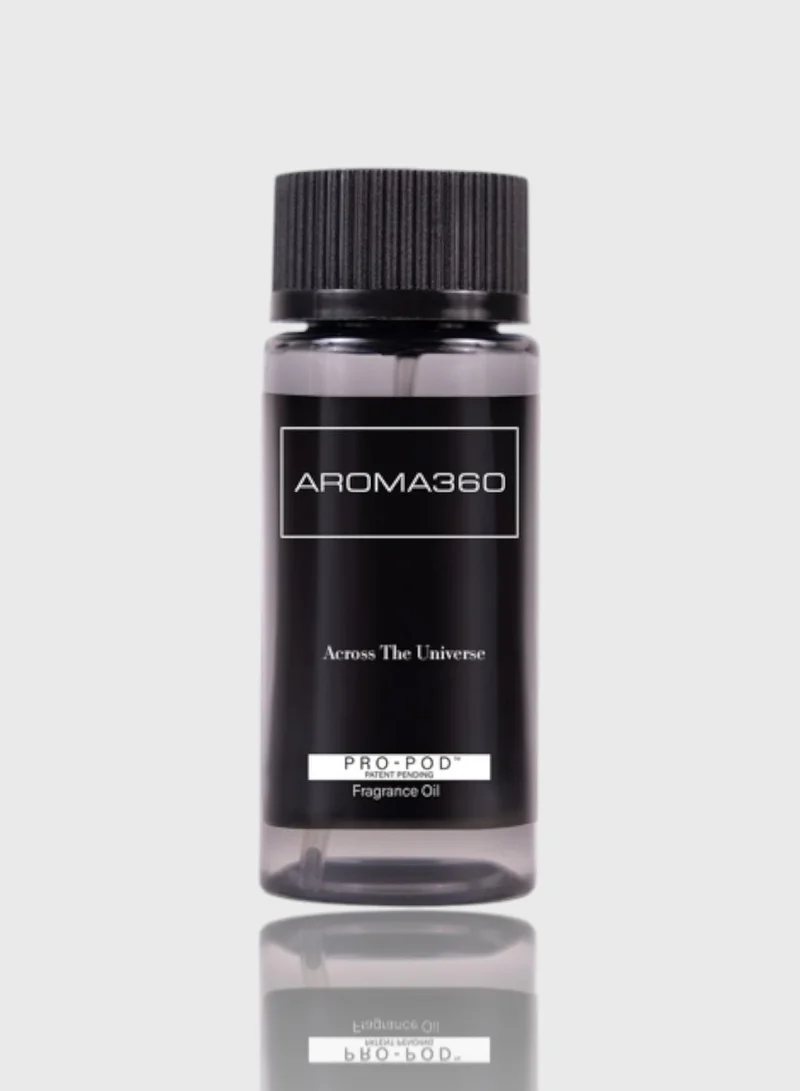 AROMA360 Across The Universe Pro-Pod Oil Blend - Hotel Inspired for Luxury Essential Oil Diffusers - Aromatherapy Scent Diffuser Oil - Eucalyptus, Citrus, and Soft Florals - 50 mL, 1.7 fl oz