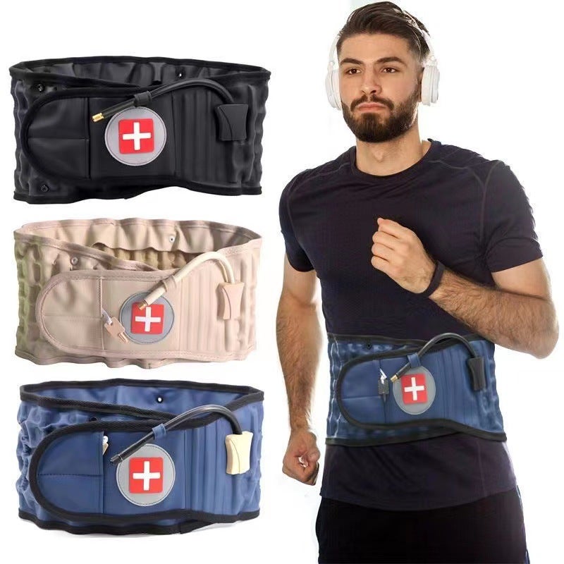 Inflatable Belt Lumbar Disc Protrusions For Men And Women Lumbar Correction Lumbar Traction Lumbar Muscle Sore Traction Household Fitness - Image 3