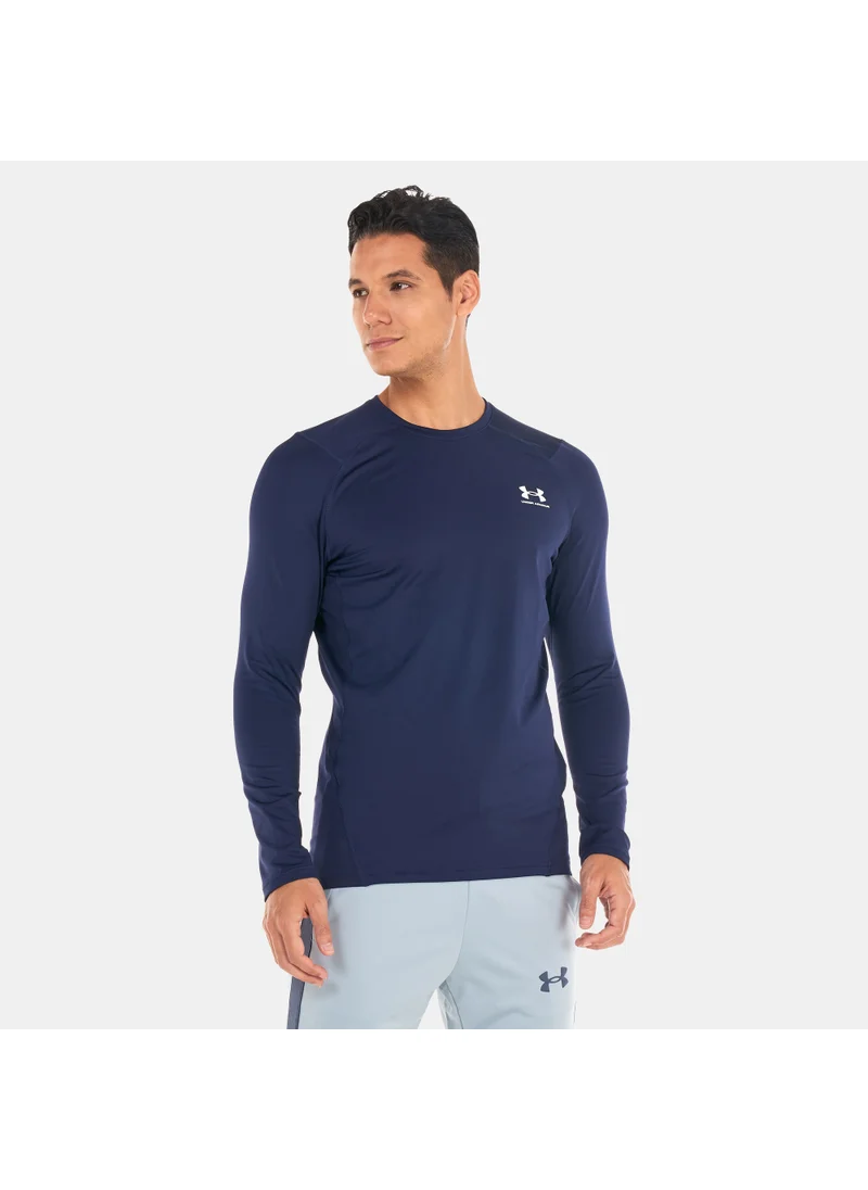 UNDER ARMOUR Men's ColdGear® Fitted Crewneck T-Shirt