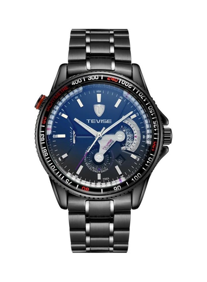 NIBEMINENT men Stainless Steel Chronograph Wrist Watch T796 A2