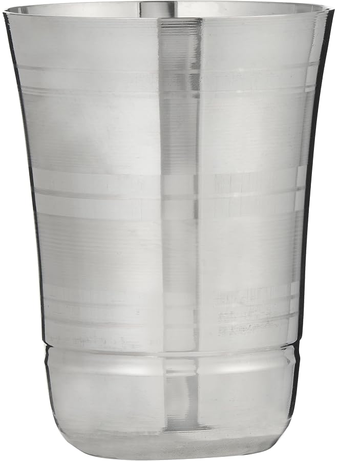 S-TOP Stainless Steel Glass, Silver, 10.5 cm, STGN01, Mocktail Glass , Water Glass , Juice Glass - Image 1