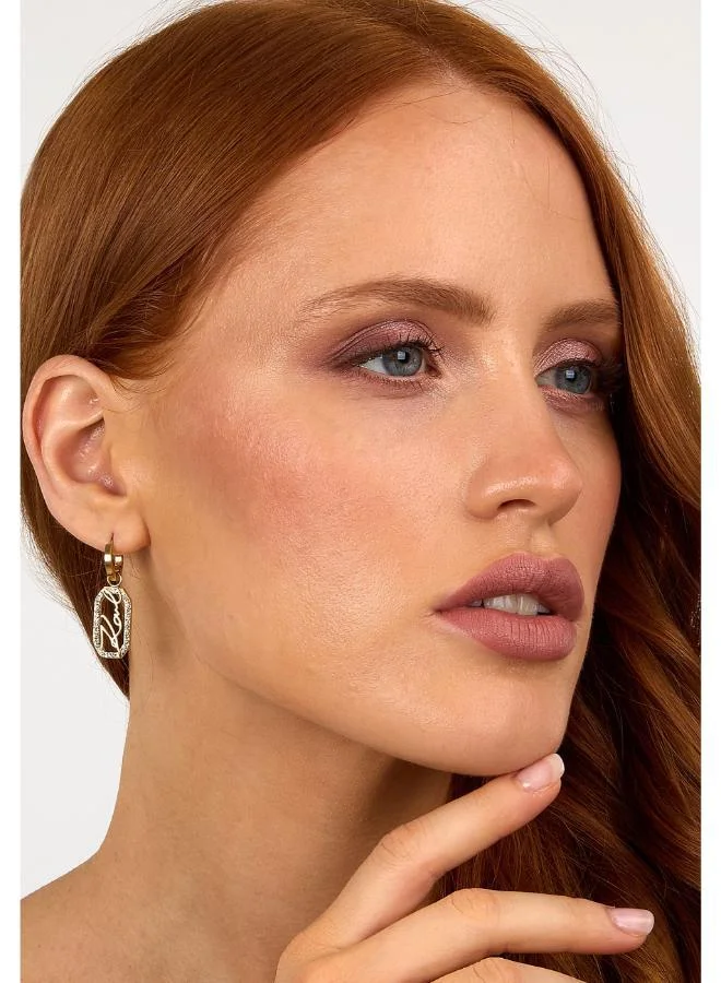 Karl Lagerfeld  Klayc45 Crystals Earrings  | Best Price UAE