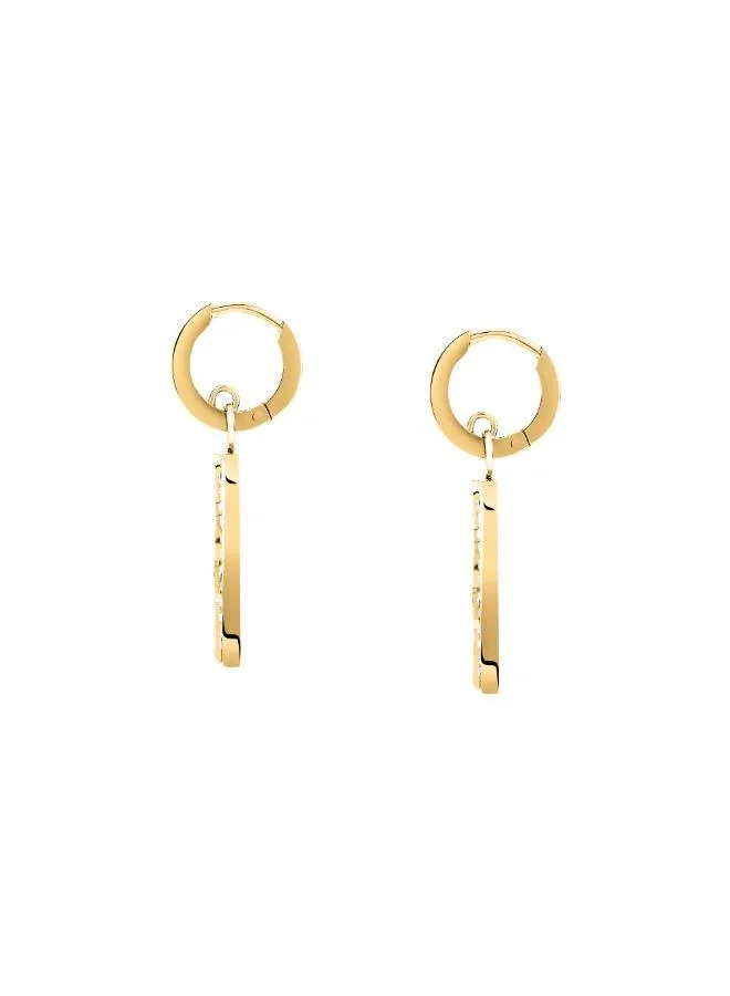Karl Lagerfeld  Klayc45 Crystals Earrings  | Best Price UAE