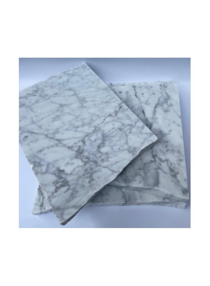 White Calacatta Tray 28x20x2cm marble board - Image 1