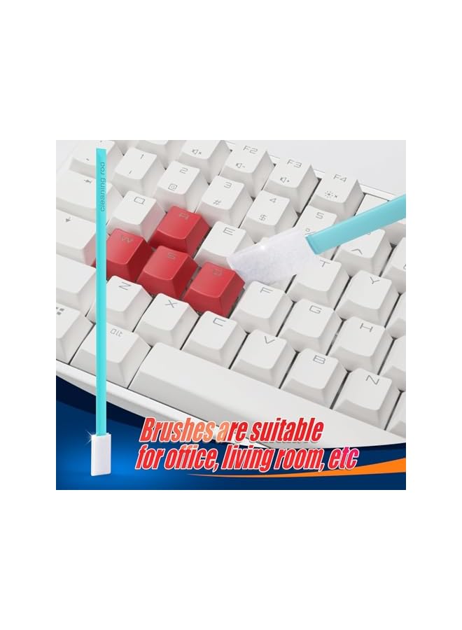 promass Disposable Crevice Cleaning Brushes for Small Spaces, Detail Gaps Scrub Cleaner Brush Set for Toilet Bowl Corner, Household Cleaning Tool Supplies for Window Track, Door Grooves 30Pcs - Image 3