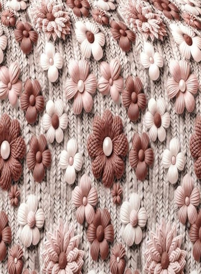 DECOR2ADMIRE طقم ملاءات سرير قطنية فاخرة من ديكور تو أدمير، مقاس سوبر كينج، 300 خيط، بطباعة 7D، مع غطاءين للوسائد | فائقة النعومة 108 بوصة × 108 بوصة | تصميمات زهور أنيقة (لمسة البتلة) - Image 3