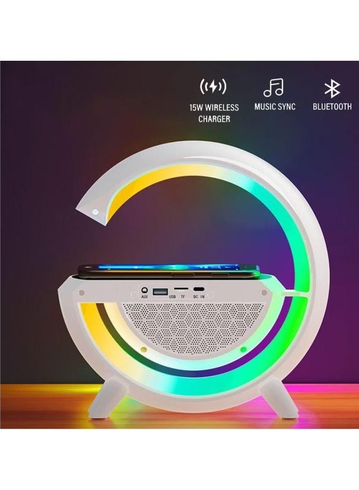 RGB Atmosphere Lamp, Color Changing Wireless Charger - Image 2