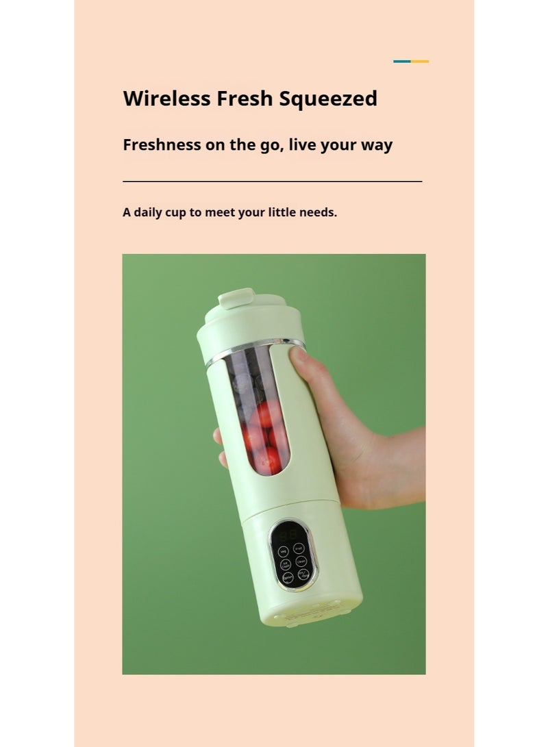 Portable Cordless Blender with 4 Precision Modes - Compact, USB-C Fast Charge, Ideal for Shakes, Smoothies & Ice Crushing - Image 3