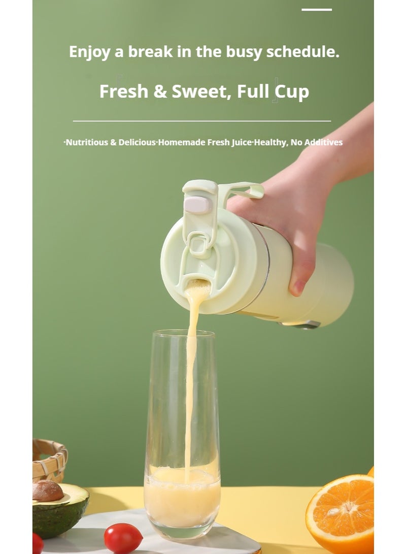 Portable Cordless Blender with 4 Precision Modes - Compact, USB-C Fast Charge, Ideal for Shakes, Smoothies & Ice Crushing - Image 5