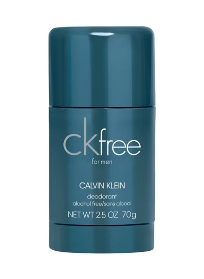 CALVIN KLEIN CK Free Deodorant Stick 70g  - Image 1