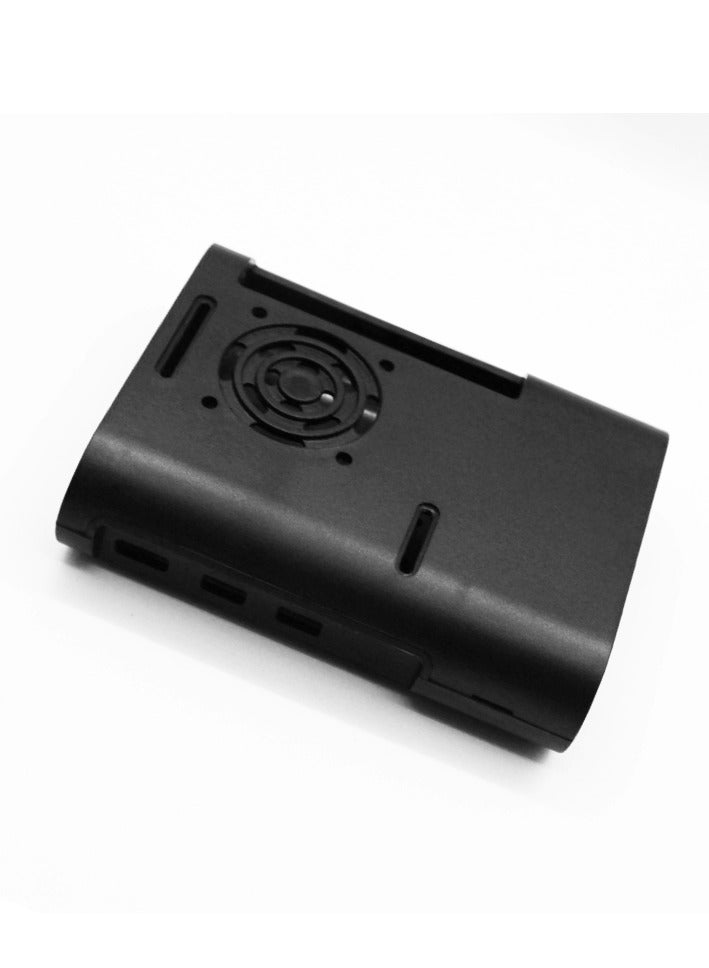 Raspberry Pi 4 Case, Raspberry Pi Case with Cooling Fan, Raspberry Pi 4 Heatsink for Raspberry Pi 4 Model B, Pi 4B, Pi 4 - Image 1