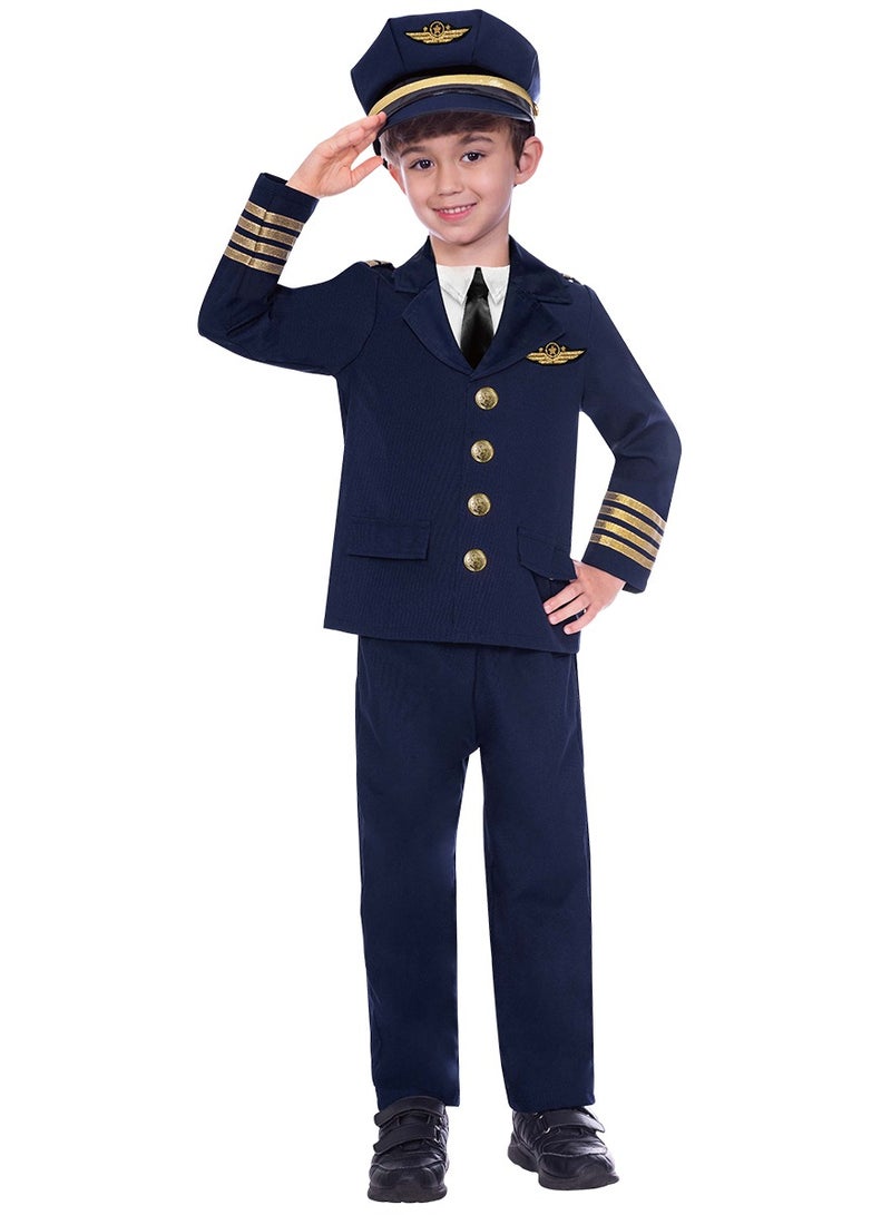 بارتي سينتر زي طيار للأطفال للمناسبات واللعب - Image 1