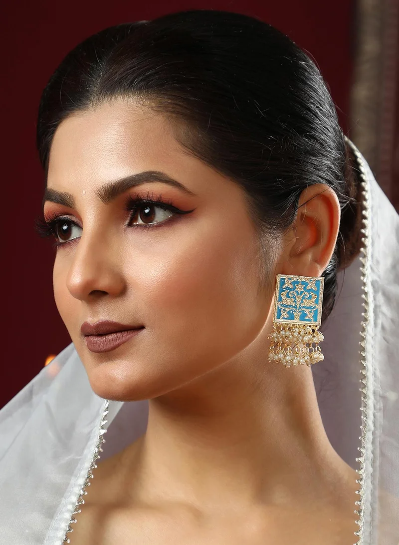 SOHI Contemporary Artificial Drop Earring Jewellery