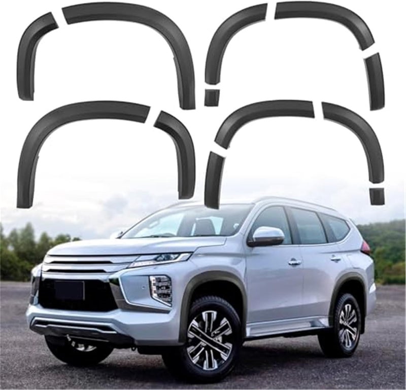 Wivplex Black Fender Flares for Mitsubishi Pajero Sport - Image 4