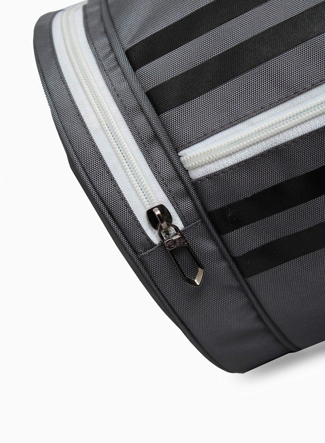 Sfane Men & Women's Polyester Black & White Gym Bag, Sports Bag, Shoulder Bag With Separate Shoe Compartment, 25Cm - Image 4