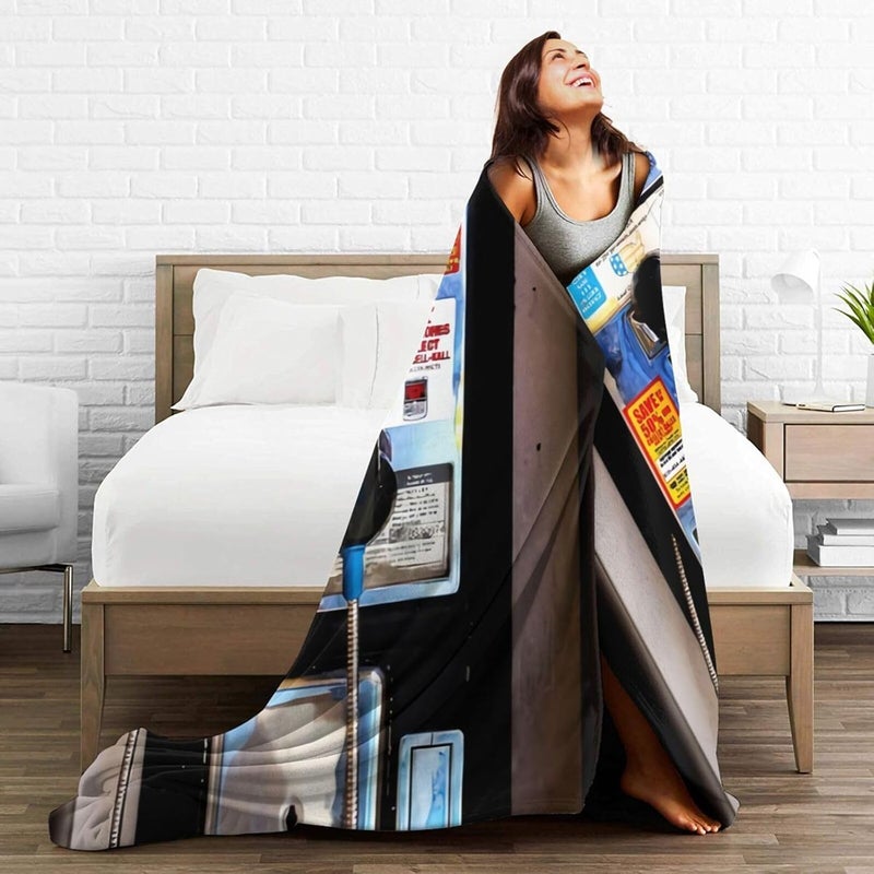 Funny New York Public Pay Phone Flannel 50"X40" Blanket - Soft and Light All Season Comfort Blanket - Travel, Home Décor - Image 5